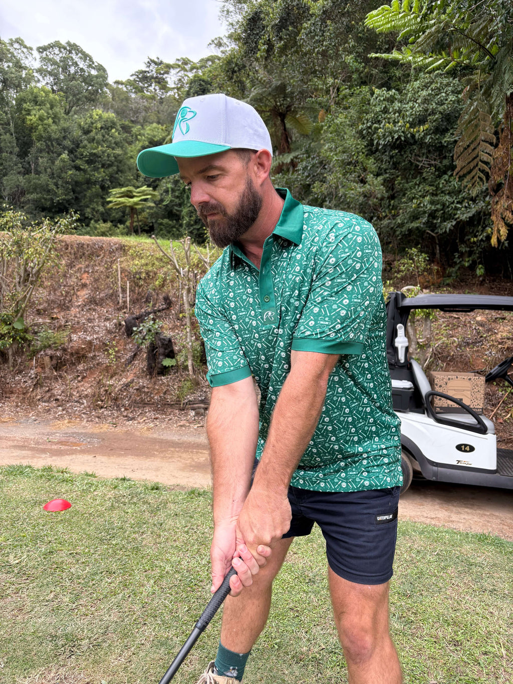 Wood Work Golf Polo Shirt