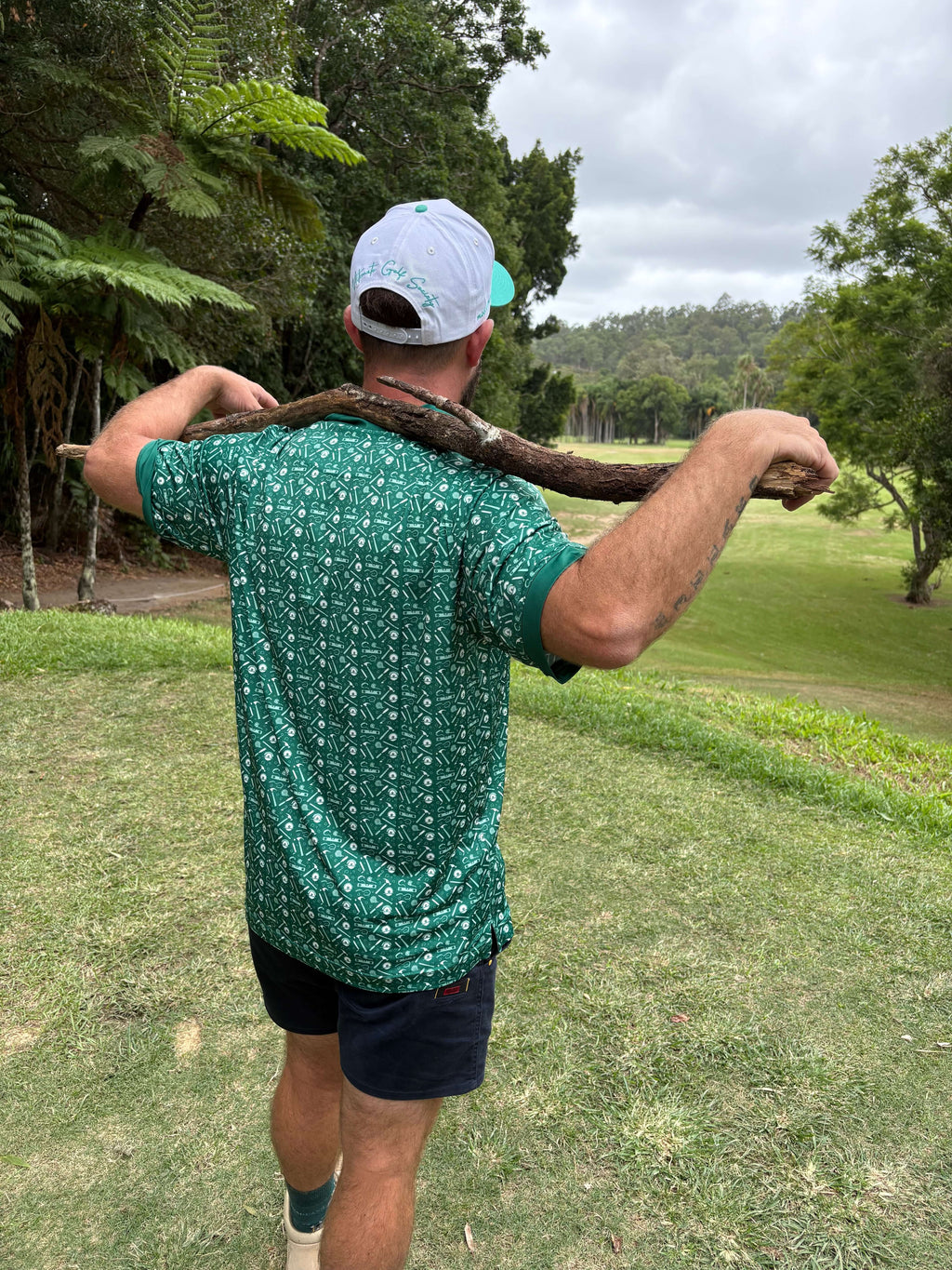 Wood Work Golf Polo Shirt
