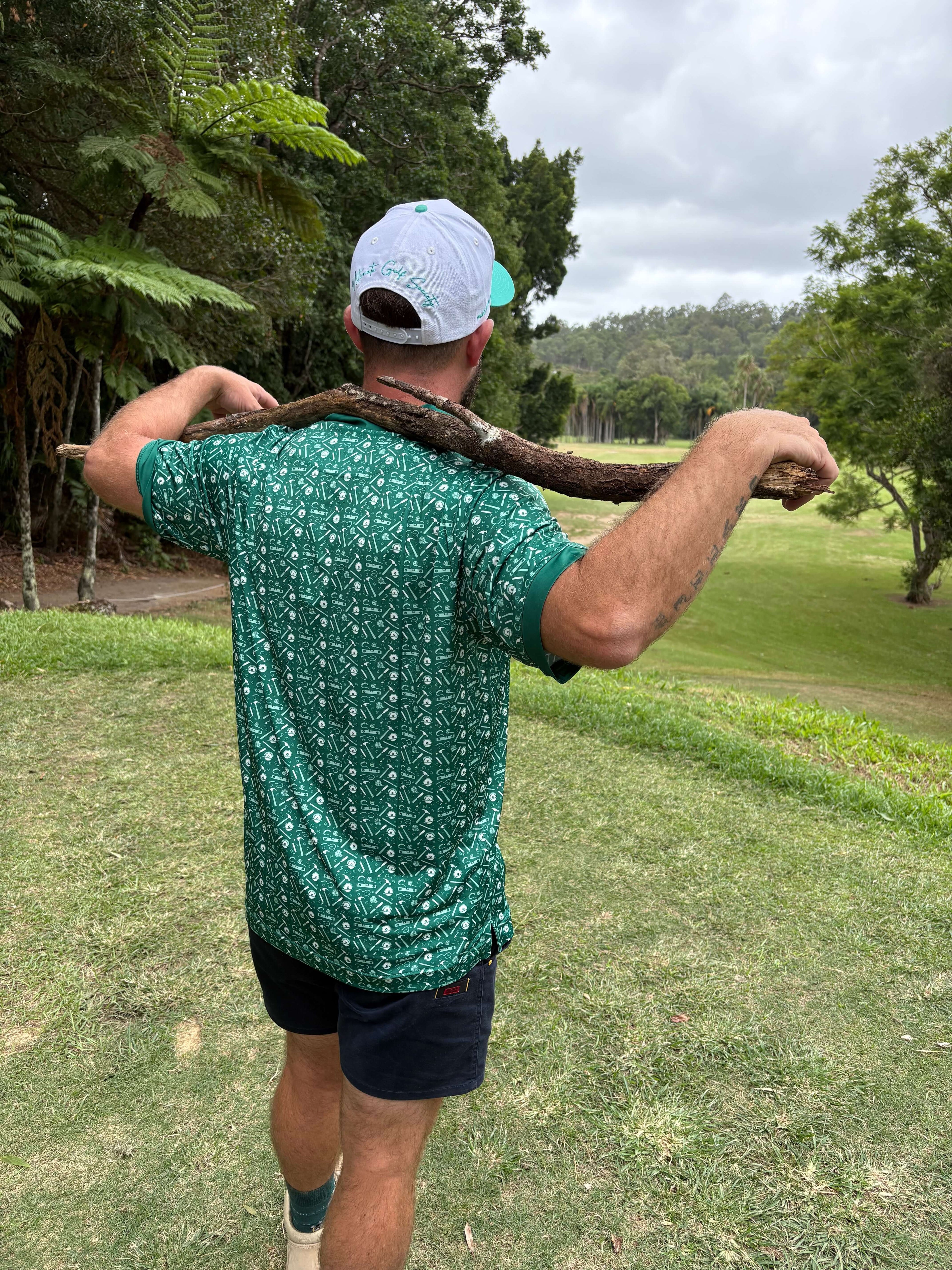 Wood Work Golf Polo Shirt