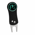 Divot repair tool with the Swingman ball marker