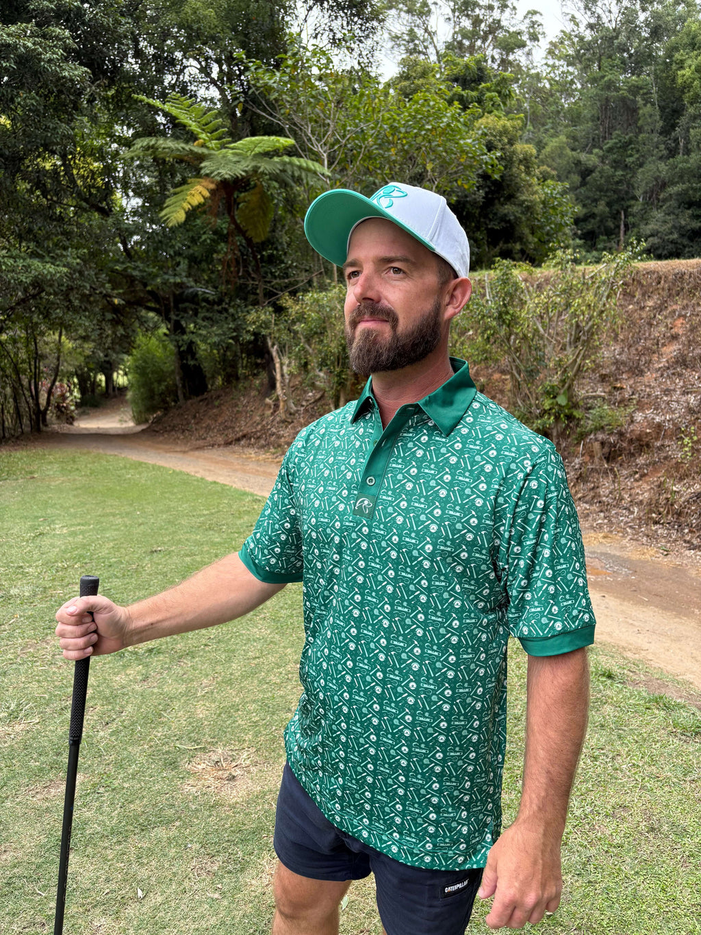 Wood Work Golf Polo Shirt