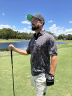On the Tools Black Golf Polo Shirt