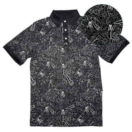 TRADIE POLO BLACK