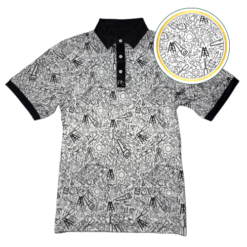 TRADIE POLO WHITE