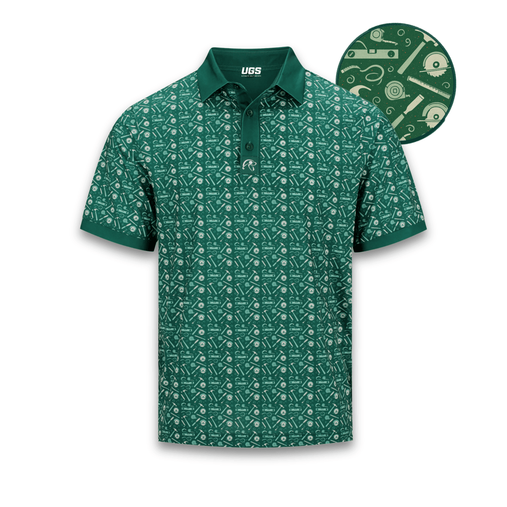 Wood Work Golf Polo Shirt