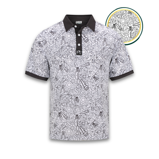TRADIE POLO WHITE