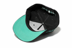 Swing Man Black/Teal Golf Hat